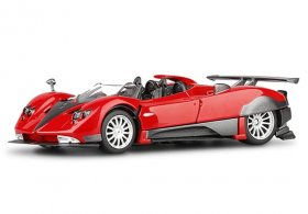 1:32 Red / Orange / Blue Diecast Pagani Zonda HP Barchetta Toy