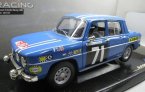 1:18 Scale Solido Blue Diecast Renault R8 Gordini Model