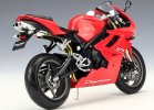 Welly Red / Blue 1:10 Scale Diecast Triumph Daytona 675 Model