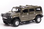 Red / Blue / Army Green 1:32 Scale Kids Diecast Hummer H2 Toy