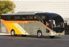 Champagne 1:42 Scale Higer Tourist KLQ61278 Coach Bus Model