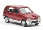 1:64 Scale Red /Light Blue /Deep Blue Diecast Suzuki Alto Model