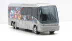 Kids Gray / Blue Matchbox Brand Tour Bus Toy