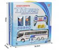 White Police Theme RC Bus With Two Policeman Cartoon Figure