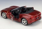 Red / White 1:24 Scale Bburago Diecast Ferrari California T