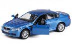 Kids 1:36 Scale White / Black / Red / Blue Diecast BMW M5 Toy