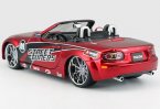 Red / Blue 1:24 Scale Bburago Diecast Mazda MX-5 Model