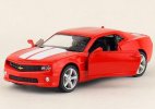 Kids 1:36 Scale Black / Red /Yellow Diecast Chevrolet Camaro Toy