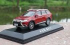 1:43 Scale Red Diecast 2017 Mitsubishi Outlander Model