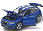 White / Black / Blue Kids 1:32 Scale Diecast Audi Q5 Toy