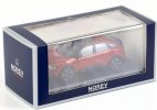 Red / Silver 1:43 Scale NOREV Diecast 2010 Citroen C4 Model