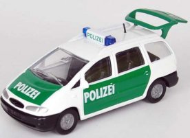 Kids White-Green SIKU 1365 Diecast Police Car Toy