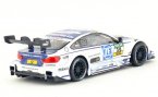 Blue 1:43 Scale NO.36 Samsung Painting Diecast BMW M4 DTM Toy