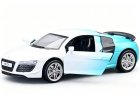 Kids 1:36 Scale White / Red Diecast Audi R8 GT Toy