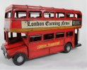 Medium Scale Red 1905 London Evening News Double Decker Bus