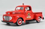 Red 1:27 Scale Maisto Diecast Ford F-1 Pickup Truck Model