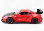 Black / White / Red 1:32 Scale Kids Diecast Nissan GT-R R35 Toy