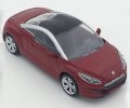 Red / White 1:64 Scale NOREV Diecast 2013 Peugeot RCZ Model