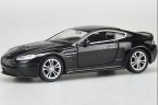 Black 1:36 Scale Welly Diecast Aston Martin V12 Vantage Toy