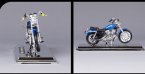 Blue 1:18 Diecast Harley Davidson 1997 XLH Sportster 1200