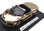 1:24 Scale Gray / Golden / Orange Diecast 2011 Audi R8 Spyder