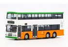 1:76 Scale NO.81 Diecast Volvo Olympian Double Decker Bus Model