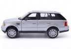 Silver / Red 1:18 Scale Maisto Diecast Range Rover Sport Model