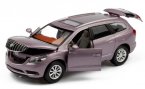 White / Black /Purple Kids 1:32 Scale Diecast Buick Enclave Toy