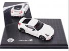 White 1:43 Scale Diecast Nissan Fairlady Z Model