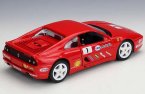 Red 1:24 Scale Bburago Diecast Ferrari F355 Challenge Model