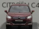 1:43 Scale Wine Red NOREV Diecast Citroen C4 Model