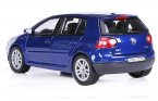 Blue / Black 1:18 Scale Bburago Diecast VW Golf V Model