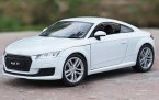 Red / White 1:24 Scale Diecast 2014 Audi TT Coupe Model