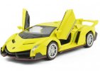 Kids 1:32 Yellow /Pink / Green / Gray Diecast Lamborghini Veneno