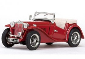 1:43 Scale Vitesse Diecast 1945 MG T-Type (TC) Roadster Model