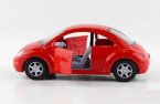 Red / Yellow / Green 1:36 Scale Diecast VW New Beetle Toy