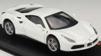 1:43 Scale Bburago Red / White Diecast Ferrari 488 GTB Model