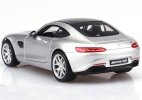 Silver 1:24 Scale Maisto Diecast Mercedes-Benz AMG GT Model