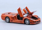 Orange 1:24 Scale Motormax Diecast 2004 Ford Saleen S7 Model