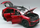 Blue / Red 1:18 Scale Diecast 2023 VW Teramont X SUV Model