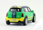 1:32 Green FIFA World Cup Diecast Mini Cooper COUNTRYMAN Toy