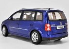 1:18 Scale Blue 2008 Diecast VW Touran Model