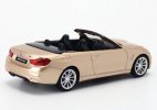 1:43 Scale Kids Golden Diecast BMW M4 Cabrio Toy