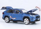 Red / White / Blue 1:24 Scale Diecast 2020 Toyota RAV4 Model