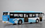 Blue-White 1:64 Scale NO.D1 Diecast Sunwin City Bus Model