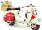 1:6 Large Scale Retro Tinplate 1959 Vespa Scooter Model