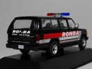 Black 1:43 IXO Diecast Chevrolet Veraneio Police Car Model