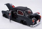 Black 1:24 Scale Maisto Diecast VW 1600 Notchback Model