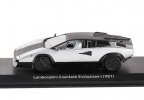 1:43 Scale Diecast 1987 Lamborghini Countach Evoluzione Model