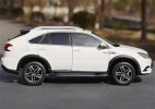 White 1:18 Scale Diecast 2015 BYD Tang SUV Model